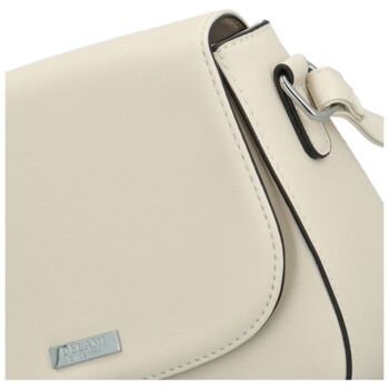 Dámska crossbody kabelka svetlo krémová - Delami Little Charm