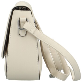 Dámska crossbody kabelka svetlo krémová - Delami Little Charm