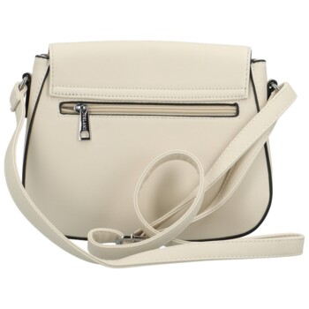 Dámska crossbody kabelka svetlo krémová - Delami Little Charm