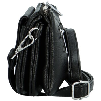 Dámska crossbody kabelka čierna - Delami Tiny Muse