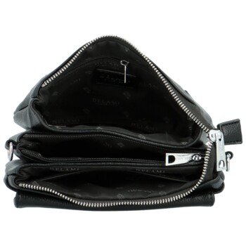 Dámska crossbody kabelka čierna - Delami Tiny Muse