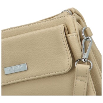 Dámska crossbody kabelka béžová - Delami Tiny Muse