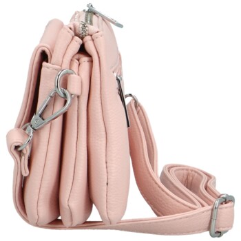 Dámska crossbody kabelka ružová - Delami Tiny Muse