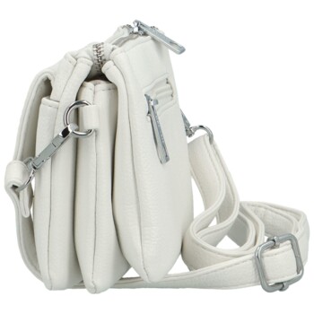Dámska crossbody kabelka biela - Delami Tiny Muse
