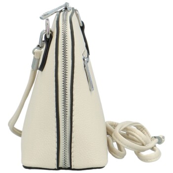 Dámska crossbody kabelka svetlo krémová - Delami Petite Muse