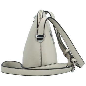 Dámska crossbody kabelka svetlo šedá - Delami Glamore