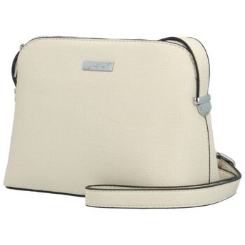 Dámska crossbody kabelka krémová - Delami Glamore