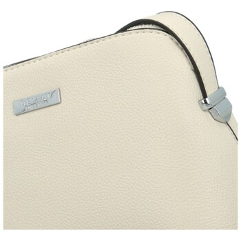 Dámska crossbody kabelka krémová - Delami Glamore