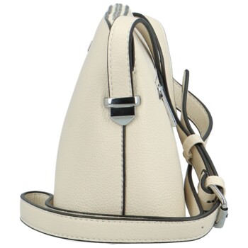 Dámska crossbody kabelka krémová - Delami Glamore