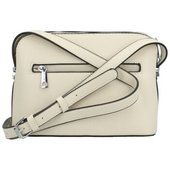 Dámska crossbody kabelka krémová - Delami Glamore