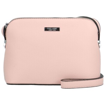 Dámska crossbody kabelka ružová - Delami Glamore