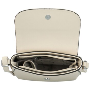 Dámska crossbody kabelka svetlo krémová - Delami Little Mia