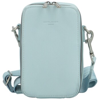 Dámska crossbody kabelka svetlomodrá - David Jones Perzida