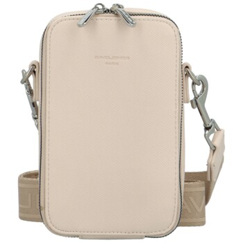 Dámska crossbody kabelka púdrová - David Jones Perzida