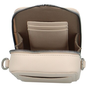 Dámska crossbody kabelka púdrová - David Jones Perzida