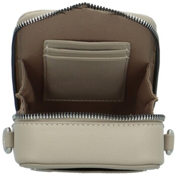 Dámska crossbody kabelka svetlo šedá - David Jones Perzida
