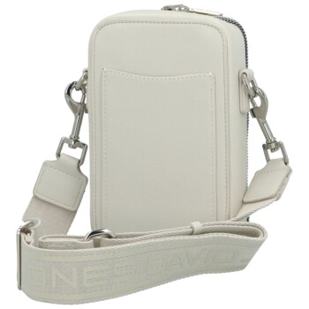 Dámska crossbody kabelka krémová - David Jones Perzida