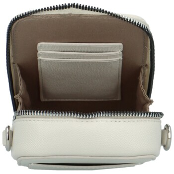Dámska crossbody kabelka krémová - David Jones Perzida