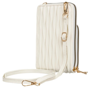 Dámska crossbody kabelka biela - Rovicky Antini