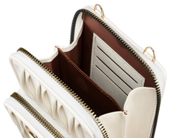 Dámska crossbody kabelka biela - Rovicky Antini