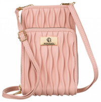 Dámska crossbody kabelka ružová - Rovicky Antini