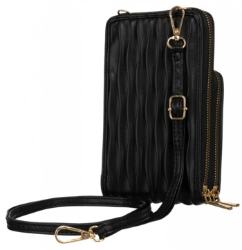 Dámska crossbody kabelka čierna - Rovicky Antini