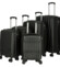 Cestovný plastový kufor čierny - Ormi Torian SADA