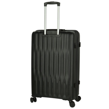 Cestovný plastový kufor čierny - Ormi Torian SADA