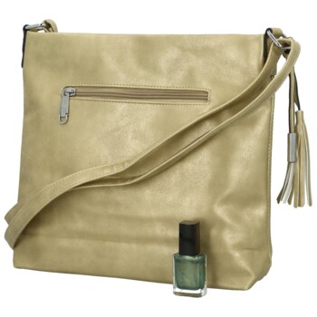 Dámska crossbody kabelka zlatá - Coveri Tallis