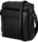 Pánska kožená crossbody taška čierna - Bellugio Dagoma