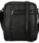 Pánska kožená crossbody taška čierna - Bellugio Donis