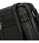 Pánska kožená crossbody taška čierna - Bellugio Donis