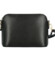Dámska kožená crossbody kabelka čierna - Delami Jeffrey new