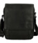 Pánska kožená crossbody taška čierna - Sendi Design Edison