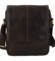 Pánska kožená crossbody taška hnedá - Sendi Design Edison