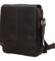 Pánska kožená crossbody taška hnedá - Sendi Design Edison