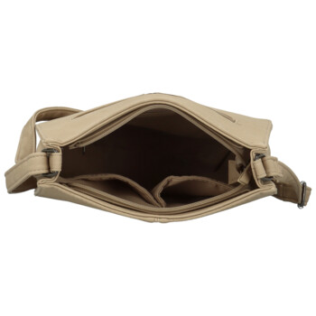 Dámska crossbody kabelka taupe - Enrico Benetti Riana