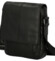 Pánska kožená crossbody taška čierna - Sendi Design Edison