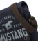 Pánska crossbody taška tmavo modrá - Mustang Roger