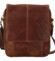 Pánska kožená crossbody taška koňaková - Sendi Design Edison