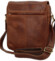 Pánska kožená crossbody taška koňaková - Sendi Design Edison
