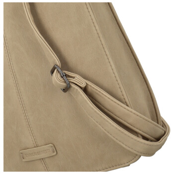 Dámska crossbody kabelka taupe - Enrico Benetti Riana