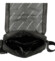 Pánska kožená crossbody taška čierna - Sendi Design Edison
