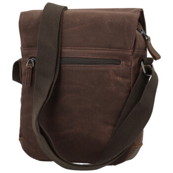 Pánska crossbody taška hnedá - Mustang Roger
