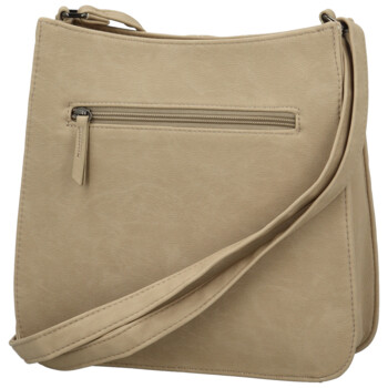 Dámska crossbody kabelka taupe - Enrico Benetti Riana