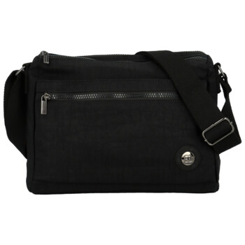 Dámska crossbody kabelka čierna - Enrico Benetti Capri