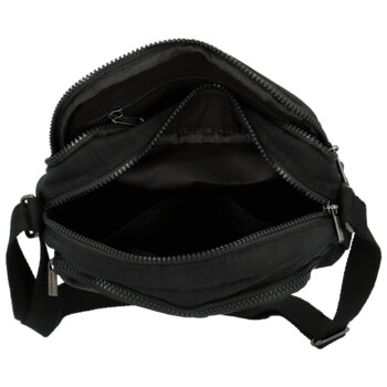 Dámska crossbody kabelka čierna - Enrico Benetti Garika