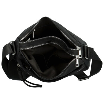 Dámska crossbody kabelka čierna - Enrico Benetti Raine