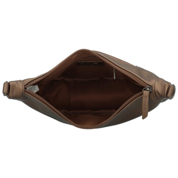 Dámska crossbody kabelka bronzová - Enrico Benetti Anava