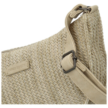 Dámska crossbody kabelka béžová - Enrico Benetti Brigita